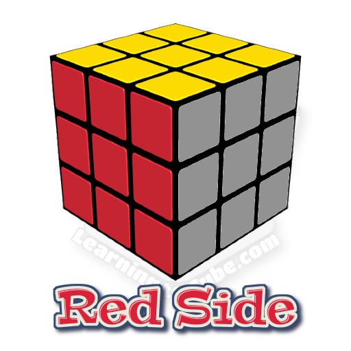 red side of a rubik's cube, lessons for rubiks cubes, how to solve a rubiks cube for beginners, rubiks cube guides, 